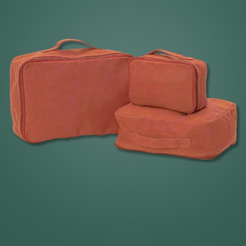 Artisan Direct Canvas Packing Cubes 3 Pack